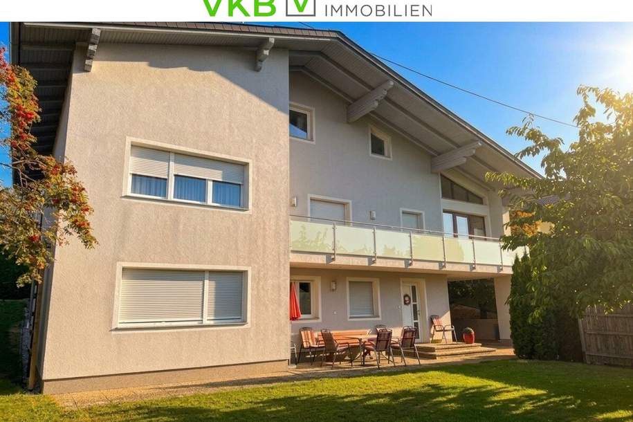 „Drei Wohnungen – ein Zuhause: Großzügiges Mehrfamilienhaus mit Pool, Sauna & Fernblick“, Haus-kauf, 860.000,€, 4816 Gmunden