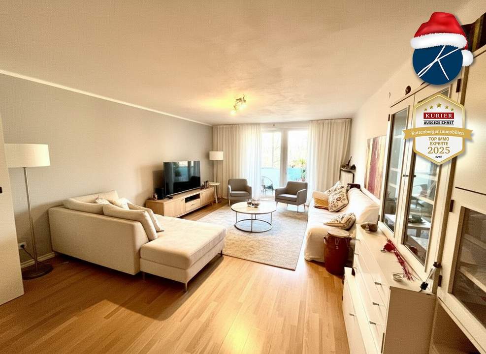 Nahe Casino Baden! vermietete (bis 31.10.26) Dachgeschoßwohnung in Top-Lage: 1 Zimmer, Loggia & Grünblick zum Kurpark Baden, Niederösterreich für nur 149.999,00 €!