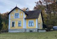 "Jahrhundertwende Stilhaus mit Wald"