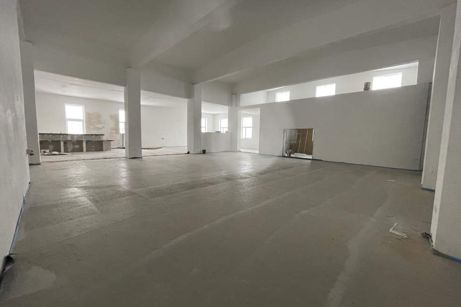 Helle Gewerbehalle mit Verkaufsraumcharakter in 2601 Sollenau bald zu vermieten, Gewerbeobjekt-miete, 2.970,00,€, 2601 Wiener Neustadt(Land)