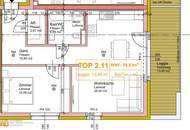 Provisionsfrei !! NEUBAU ~60m² + 13m2 Loggia + Garage + Blick auf den Braunsberg