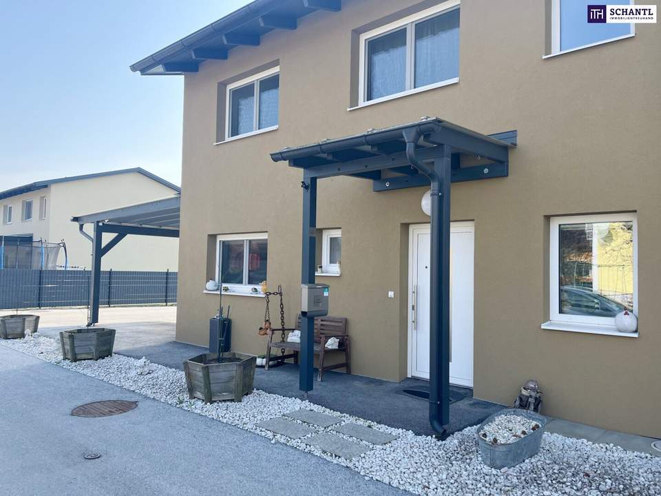 Ein Zuhause, das man nicht nur sieht, sondern auch erlebt &amp; spürt - moderne Doppelhaushälfte in 8402 Werndorf!