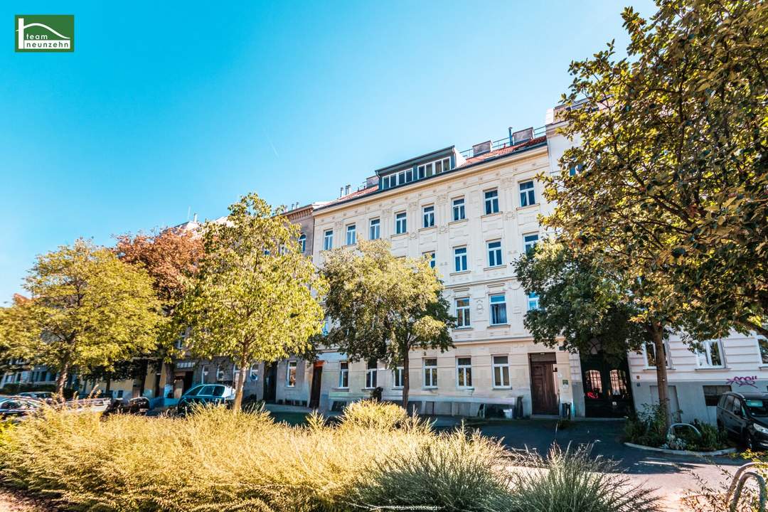 Hofseitiges Altbau-Juwel als Wertanlage mit bester Anbindung beim Bahnhof Meidling! Lift und Gang-WC!