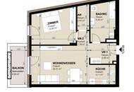 Helle 2-Zimmer-Wohnung mit großzügigem Wohnbereich