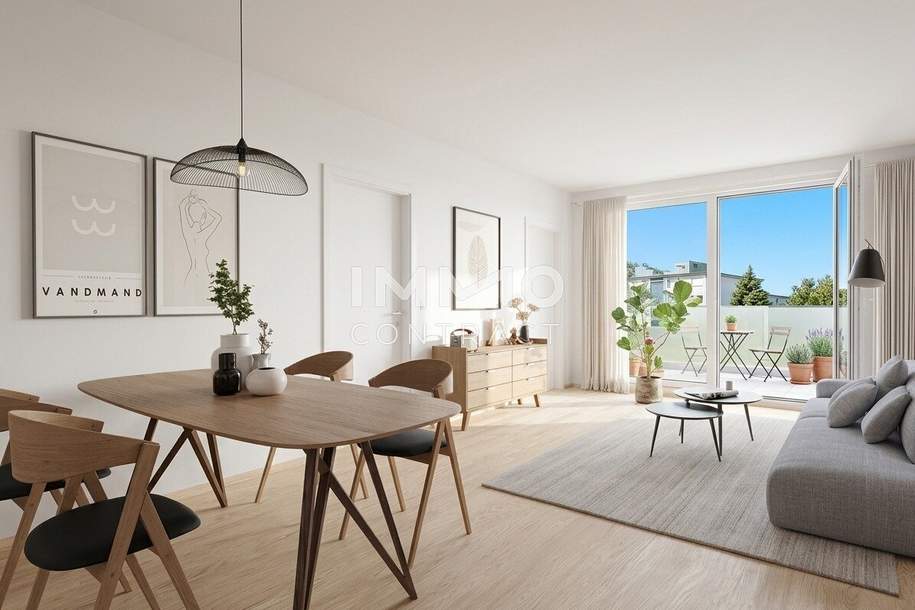 Lichtdurchflutete Traumwohnung in sehr guter Lage mit Terrasse! Küchengutschein!, Wohnung-kauf, 295.100,€, 1140 Wien 14., Penzing