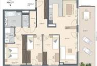 Attemsgasse - nahe Kirschblütenpark: Schicke 4-Zimmer mit Terrasse und optionaler Garagenstellplatz im Haus!