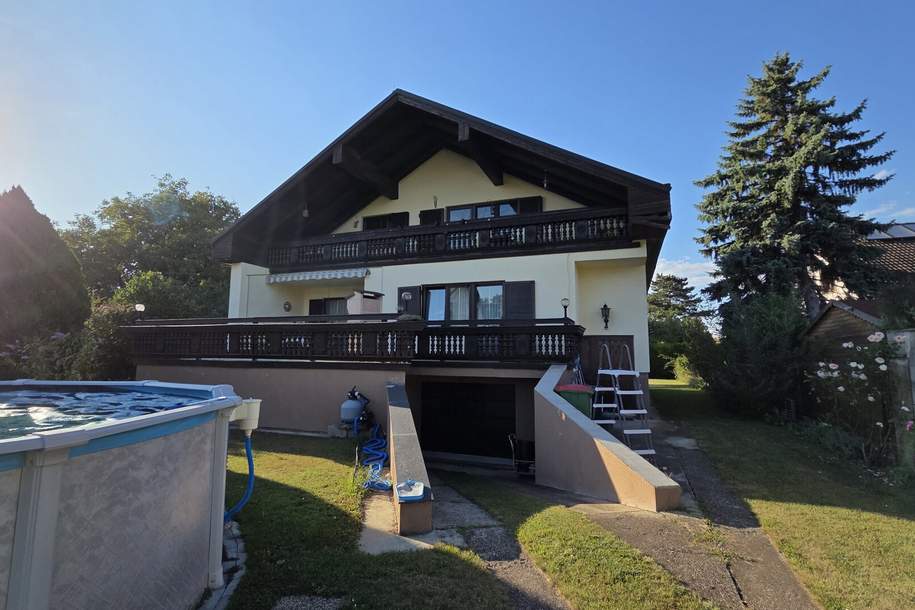 Geräumiges Einfamilienhaus in Silberwald mit Pool, Photovoltaikanlage und KFZ Garage – Ihr neues Zuhause wartet!, Haus-miete, 1.290,00,€, 2231 Gänserndorf