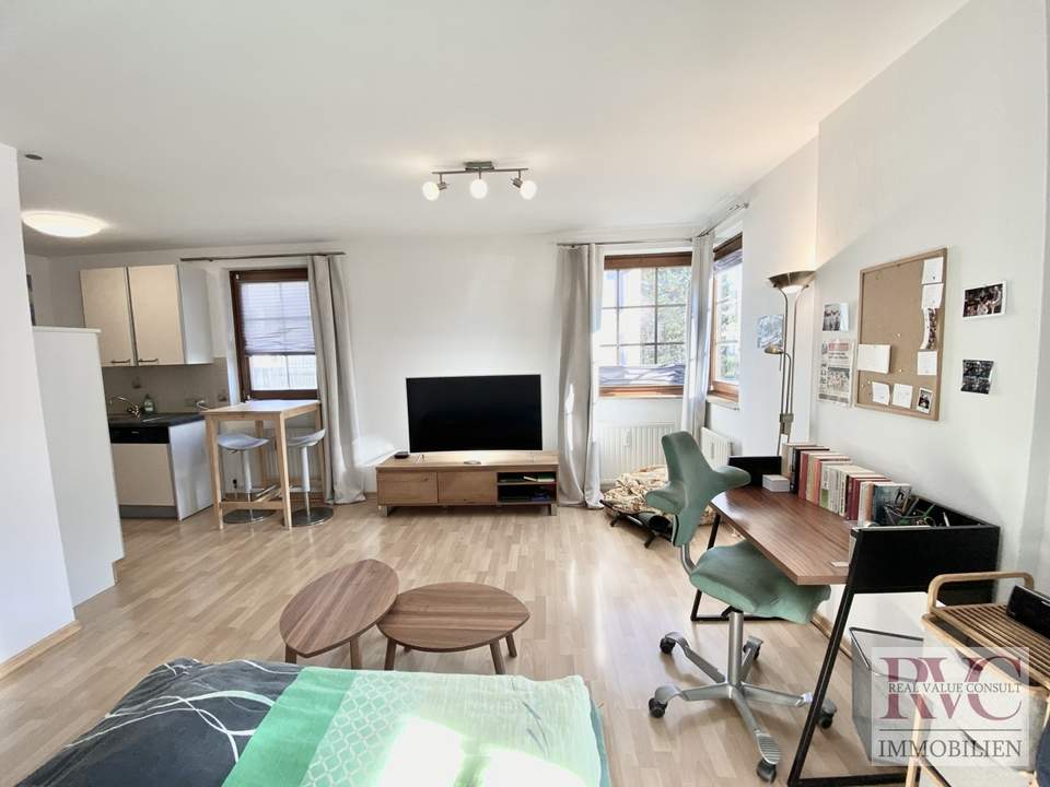 Vermietetes Apartment mit Balkon, Küche &amp; Parkplatz – ideal für Anleger aber auch für Eigennutzer