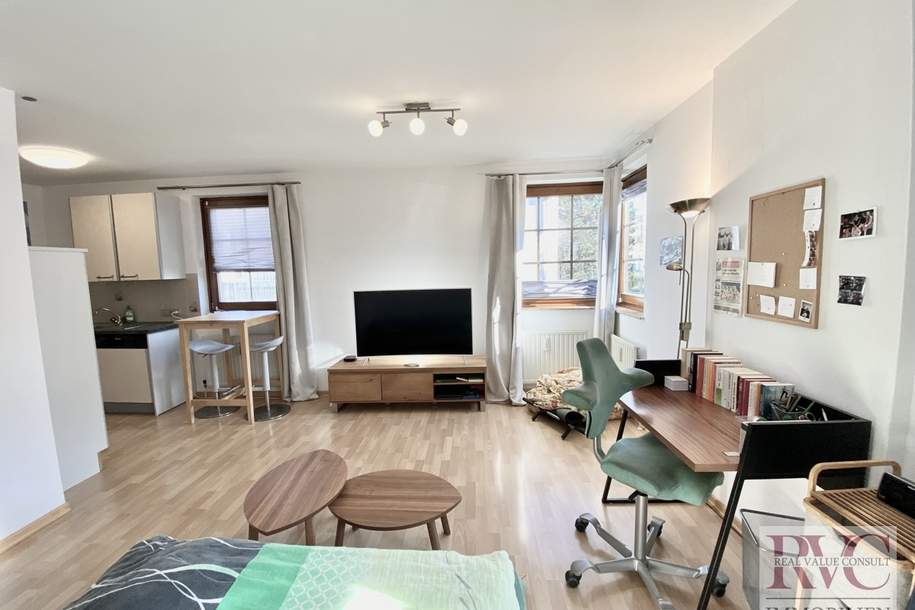 Vermietetes Apartment mit Balkon, Küche &amp; Parkplatz – ideal für Anleger aber auch für Eigennutzer, Wohnung-kauf, 199.000,€, 5020 Salzburg(Stadt)