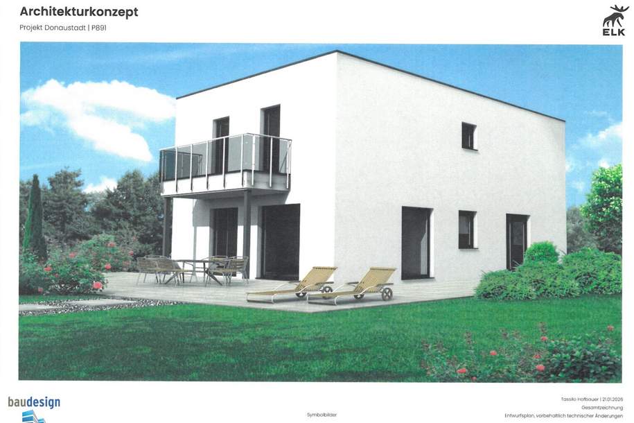 TOP Immobilie ! Neubau Erstbezug ! Modernes Familienhaus in schöner Siedlungslage !, Haus-kauf, 826.100,€, 1220 Wien 22., Donaustadt