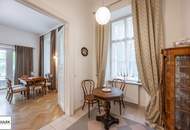 Großzügige 3 Zimmer Altbau-Wohnung mit gemütlicher Innenhof-Terrasse (50m²) &amp; U4-Anbindung - ab 1.10.25 beziehbar!