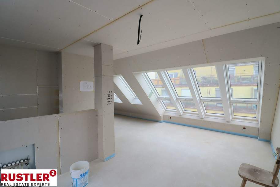 3 Zimmer - DG-Maisonette mit Terrasse - Nähe Kutschkermarkt, Wohnung-kauf, 985.000,€, 1180 Wien 18., Währing