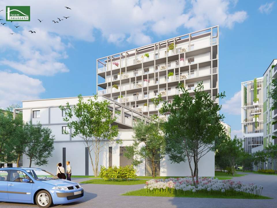 Erstbezug 2026 – Stilvolle 2-Zimmer-Wohnung in attraktiver Lage nahe der Alten Donau
