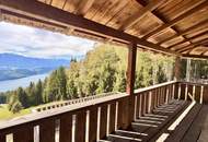 Hideaway hoch über dem Millstätter See mit fantastischem Blick auf den See und die Bergwelt