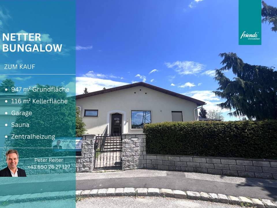 netter Bungalow &amp; Keller &amp; Garage
