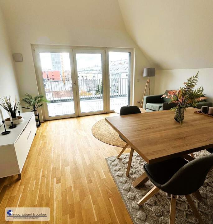 Erstbezug! 3-Zimmer-Wohnung mit Terrasse in der Nähe U1 Kagraner Platz - INKLUSIVE Küche!
