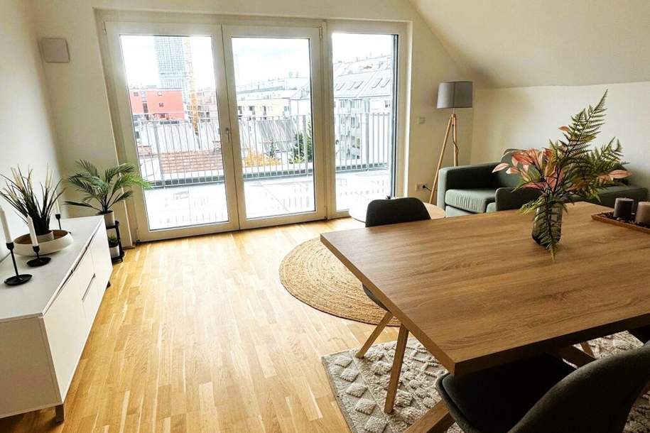 Erstbezug! 3-Zimmer-Wohnung mit Terrasse in der Nähe U1 Kagraner Platz - INKLUSIVE Küche!, Wohnung-kauf, 514.900,€, 1220 Wien 22., Donaustadt