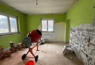 Anpacker gesucht - entkerntes Einfamilienhaus in Laimbach am Ostrong!