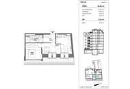 Klimatisierte 2-Zimmer-Dachgeschosswohnung!