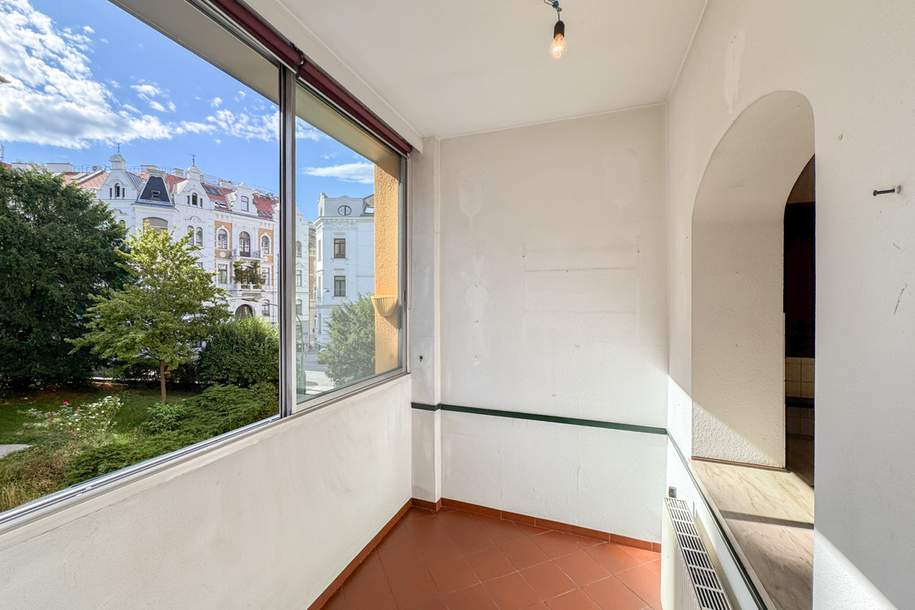 Springer-Schlössl Park: Sonnige Loggiawohnung im Grünen, Wohnung-kauf, 349.000,€, 1120 Wien 12., Meidling