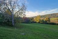 EIN TRAUM WIRD REALITÄT: AUSSERGEWÖHNLICHES BAUGRUNDSTÜCK IN HAGENBRUNN MIT FREIEM AUSBLICK IN TOLLER, RUHIGER WOHNLAGE