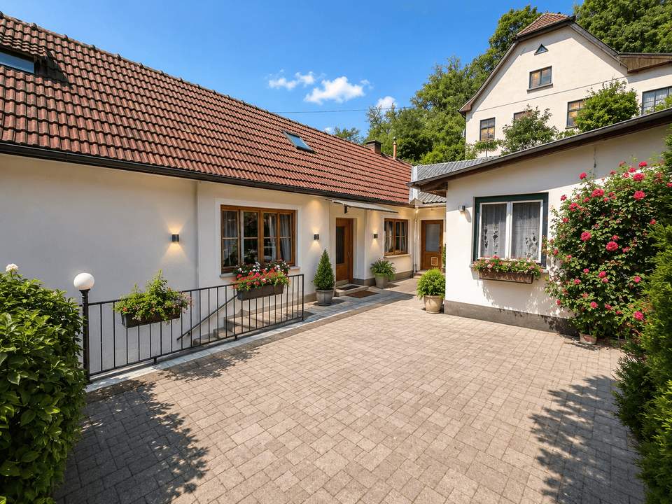 Nähe Gars am Kamp: Einfamilienhaus mit 117 m² Wohnfläche, großer Terrasse und sonnigem Garten