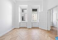 Erstbezug nach Sanierung: Prachtvolle 3 Zimmer-Altbauwohnung Nähe U4 Pilgramgasse