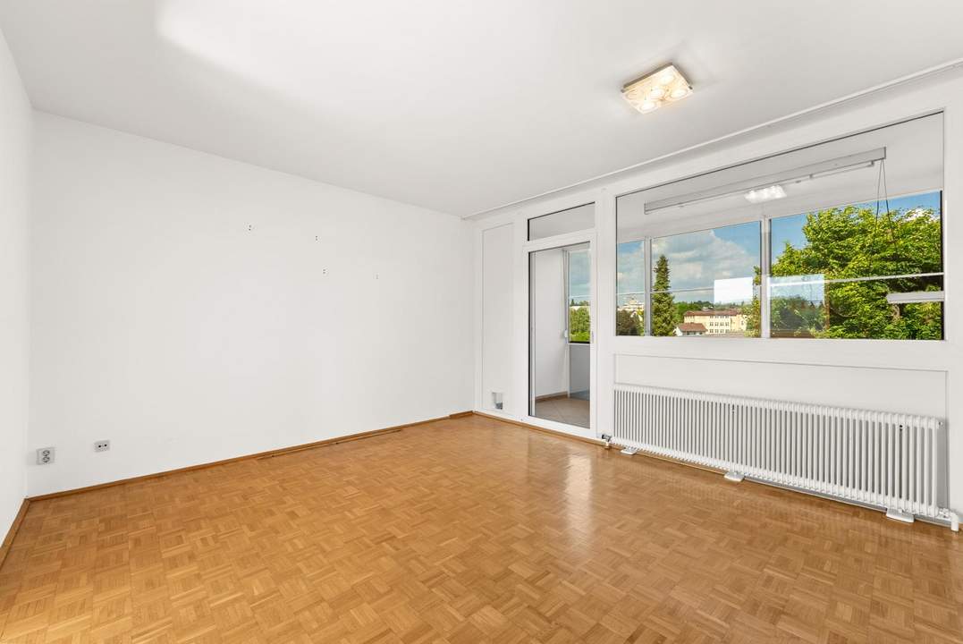 Charmante 4-Zimmer-Wohnung mit Loggia im Leondinger Zentrum