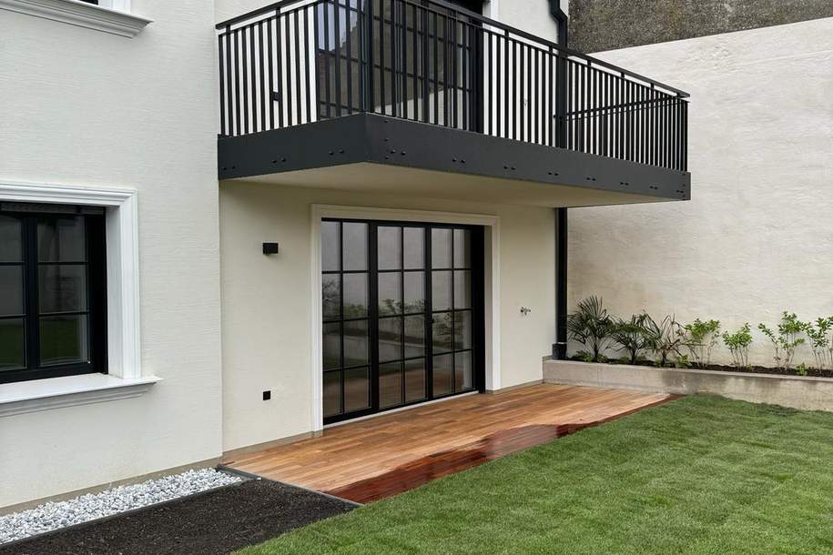 PRESTIGEWOHNUNG MIT BALKON IM ZENTRUM UND AN DER DONAULÄNDE IN LANGENLEBARN IM ERSTBEZUG, Wohnung-kauf, 256.100,€, 3425 Tulln