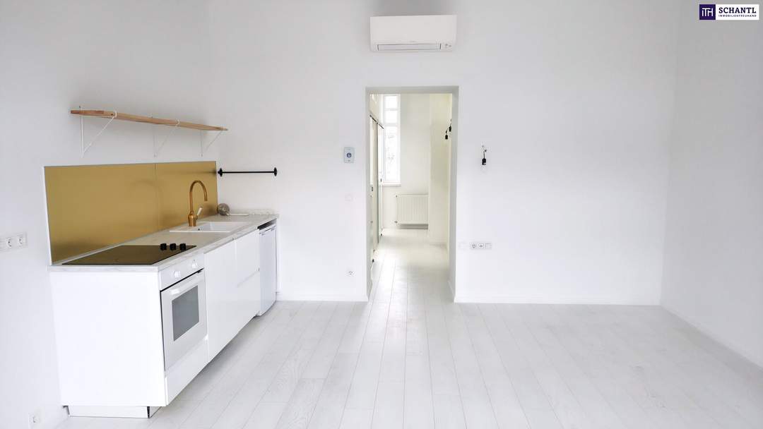 Stilvoll &amp; Urban – Moderne 1-Zimmer-Wohnung im liebevoll revitalisierten Altbau mit Klimaanlage und perfekter U3-Anbindung im Herzen des 3. Bezirks