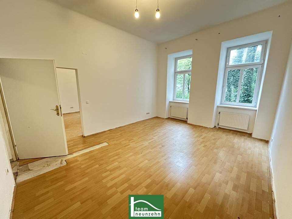 Sechshaus - Innenhofausrichtung und 5 Gehminuten zu U4 und U6! Helle Altbauwohnung mit großen Zimmern! - JETZT ZUSCHLAGEN