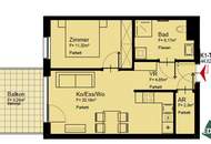 Charmante 2-Zimmer Wohnung I Balkon I nahe U1 Kagraner Platz