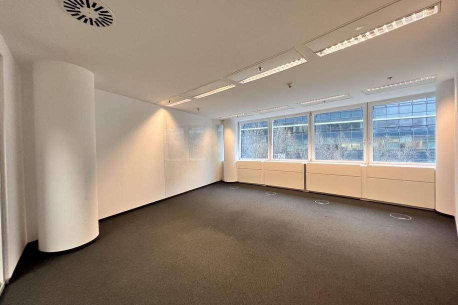 360 TOUR // NEUBAU - BÜROFLÄCHEN im ANDOMEDA TOWER, Gewerbeobjekt-miete, 6.317,96,€, 1220 Wien 22., Donaustadt