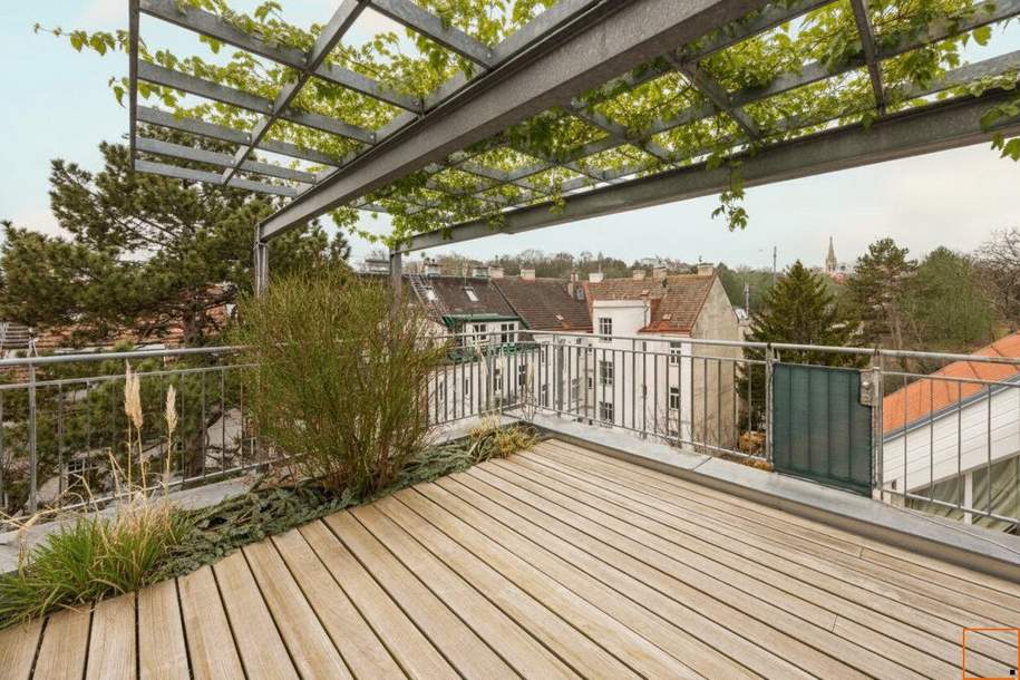 Familiendomizil: Penthouse mit Ateliercharakter, großen Terrassen und Grünblick, Wohnung-kauf, 1.850.000,€, 1190 Wien 19., Döbling