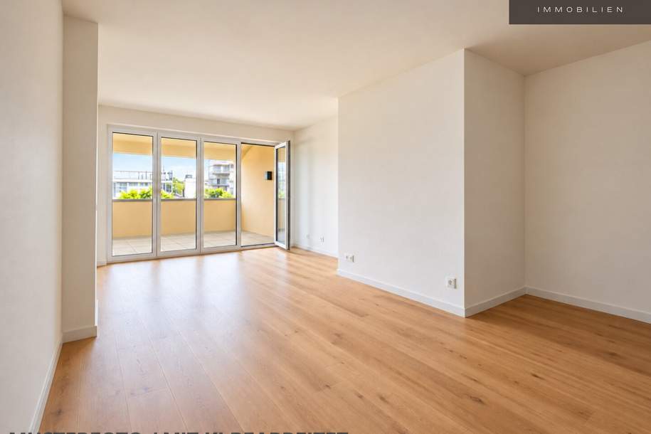 1070 WIEN | 2 ZIMMER | MIT HERRLICHER FREIFLÄCHE UND WEITBLICK | ERSTBEZUG IM DACHGESCHOSS | AB 01.01.2027, Wohnung-miete, 1.165,00,€, 1070 Wien 7., Neubau