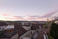 "Dachgeschoss-Maisonette mit Terrasse &amp; Fernblick | Wohnen auf 2 Ebenen am Fuße des Wilhelminenberg"