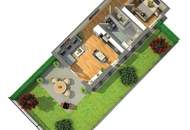 Stadtnahes Wohnen mit Gartenidylle - Erstbezug * 2-Zimmer Wohnung
