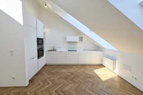 Unbefristeter Dachterrassen-Traum - 3,5-Zimmer-DG-Wohnung mit 3 Terrassen - Wohnen über den Dächern von Josefstadt - Florianigasse, Wohnung-miete, 2.603,52,€, 1080 Wien 8., Josefstadt