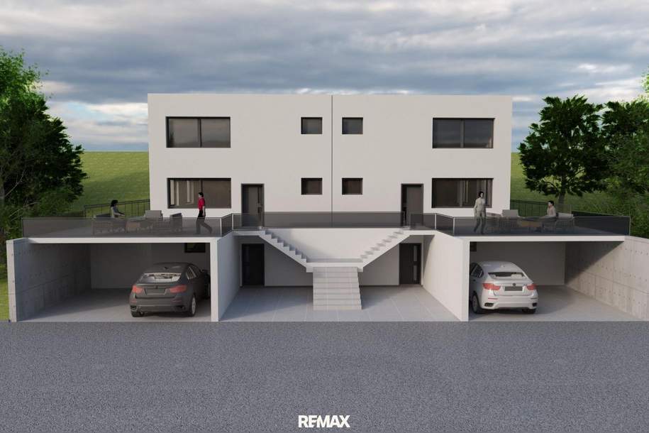 Doppelhausprojekt Reichenau: Modernes Wohnen in schöner Ruhelage!, Haus-kauf, 449.000,€, 4204 Urfahr-Umgebung