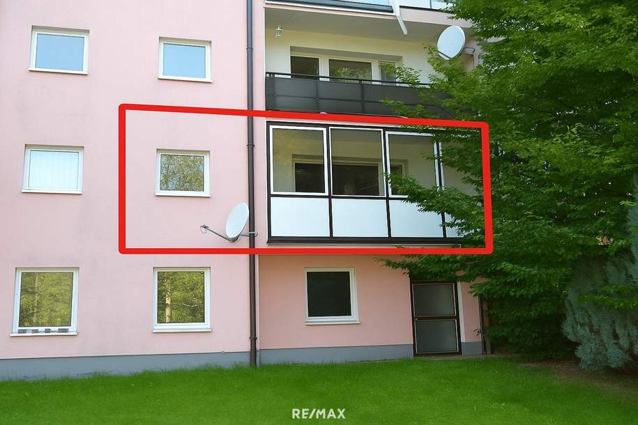 Helle 3‑Zimmer mit Loggia &amp; Hofwehrteichblick in Heidenreichstein, Wohnung-kauf, 79.000,€, 3860 Gmünd