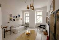 Liebevoll sanierte 38 m² Altbauwohnung mit Blick in begrünten Innenhof