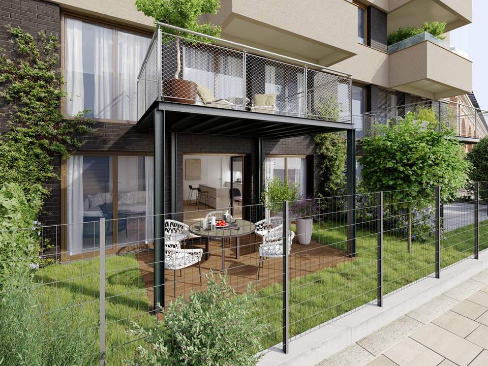Elegantes Stadtwohnen mit Gartenflair - Maisonette Deluxe beim Hauptbahnhof - Provisionsfrei