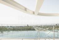 DANUBEFLATS - 45m2 Balkon inkl. Möblierung, Pool und Wellness Bereich - U1 vor der Türe! LUXUS LEBEN AM WASSER
