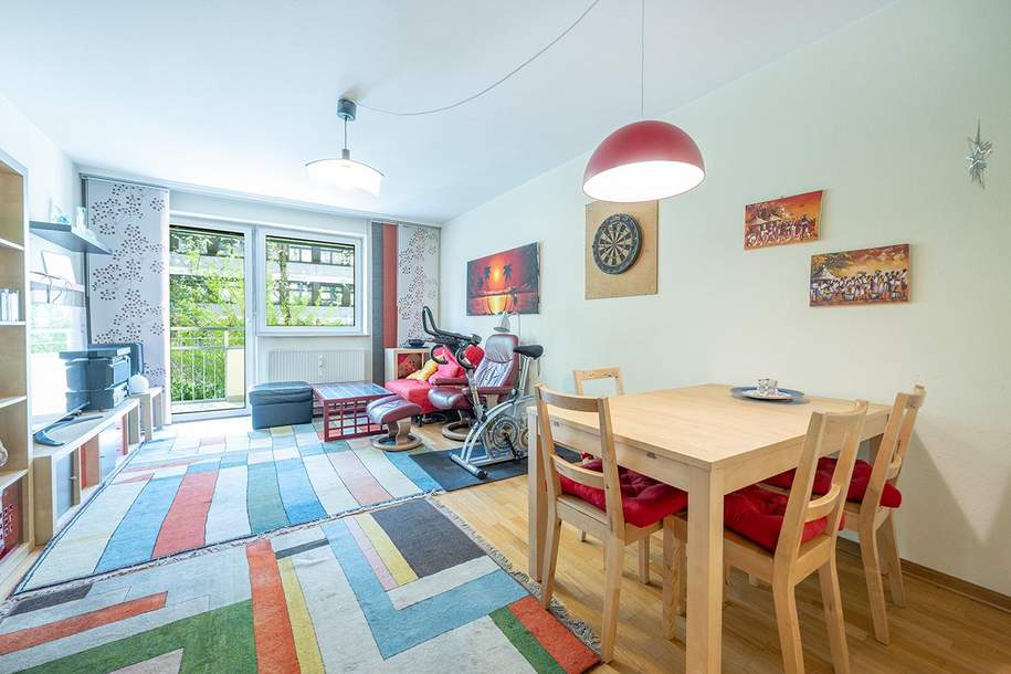 Wohnen im Herzen von Salzburg: 3-Zimmer-Wohnung in Nonntal, Hochparterre mit Balkon &amp; Potenzial, Wohnung-kauf, 499.000,€, 5020 Salzburg(Stadt)