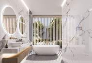 Wörthersee - Villa Aera: exklusiver Atriumbungalow mit Outdoorpool und privatem Seezugang