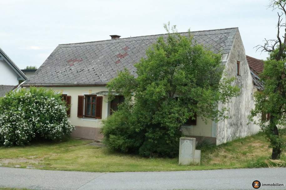 Nähe Jennersdorf: Südburgenländisches Bauernhaus mit Arkadengang, Haus-kauf, 72.000,€, 7561 Jennersdorf