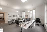 helles Altbau-Eckbüro am Parkring vis a vis des Stadparks