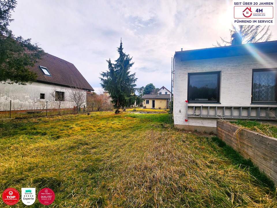 Aufgeschlossenes Grundstück in ruhiger Lage Wien Essling zu verkaufen