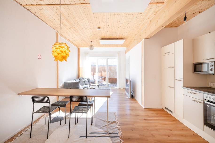 Koppl: 3-Zimmer-Terrassen-Anlegerwohnung ca. 64 m² im historischen Fichtlgut – generalsaniert, touristisch genehmigt, vollmöbliert, bezugsbereit, Wohnung-kauf, 460.000,€, 5321 Salzburg-Umgebung