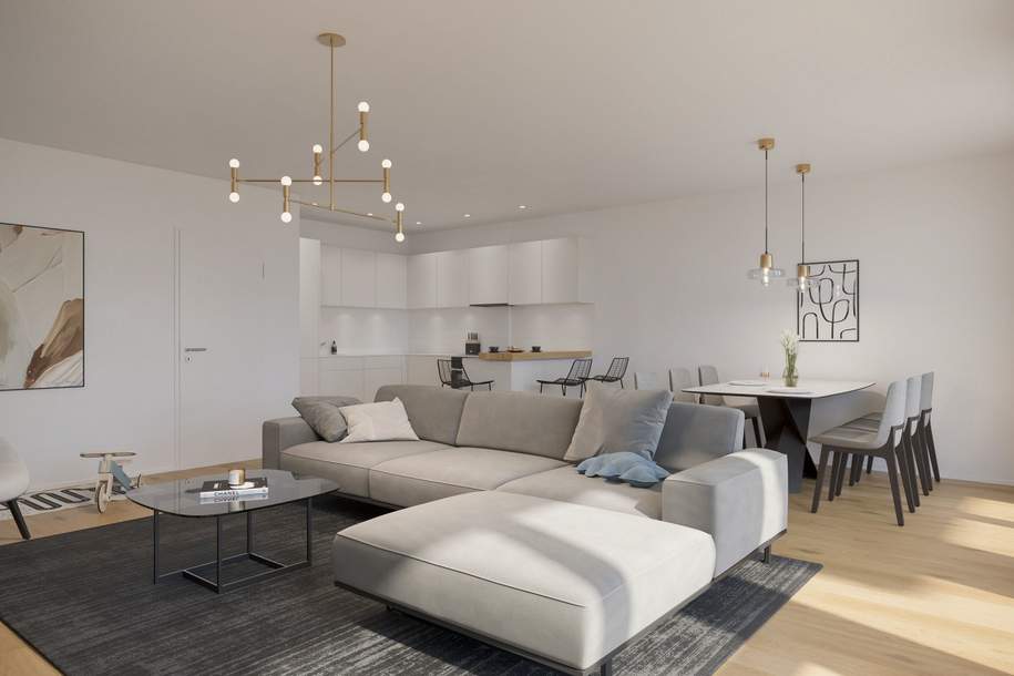 ++ NEU ++ VIER Zimmer mit zwei TERRASSEN und GARTEN, Wohnung-kauf, 479.500,€, 3400 Tulln